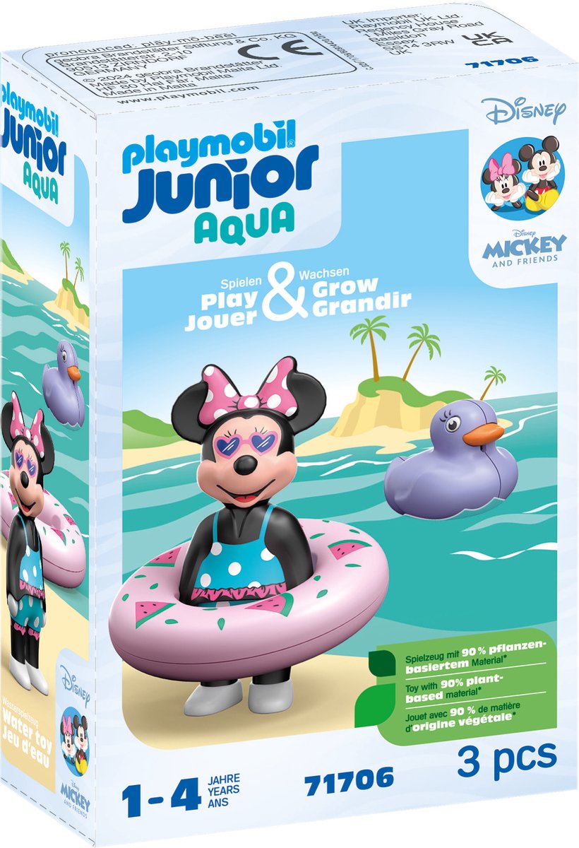 Playmobil Junior Disney: Minnie's Beach Holiday - 71706