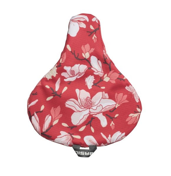 Basil Magnolia - Saddle Cover - Valmue Red