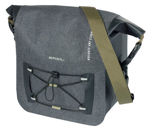 Basil Navigator Storm Gopybar Sac Sac à vélo sportif, étanche, noir