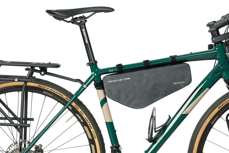 The Basil Navigator Storm Frametas - Borsa per biciclette impermeabile - unisex - nero