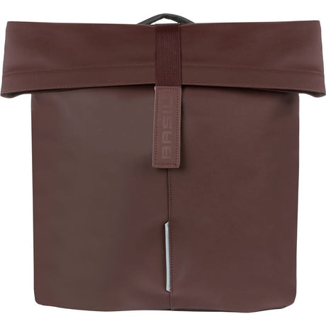 Basil Tas City Double Mik Vegan Leather | Roasted Brown