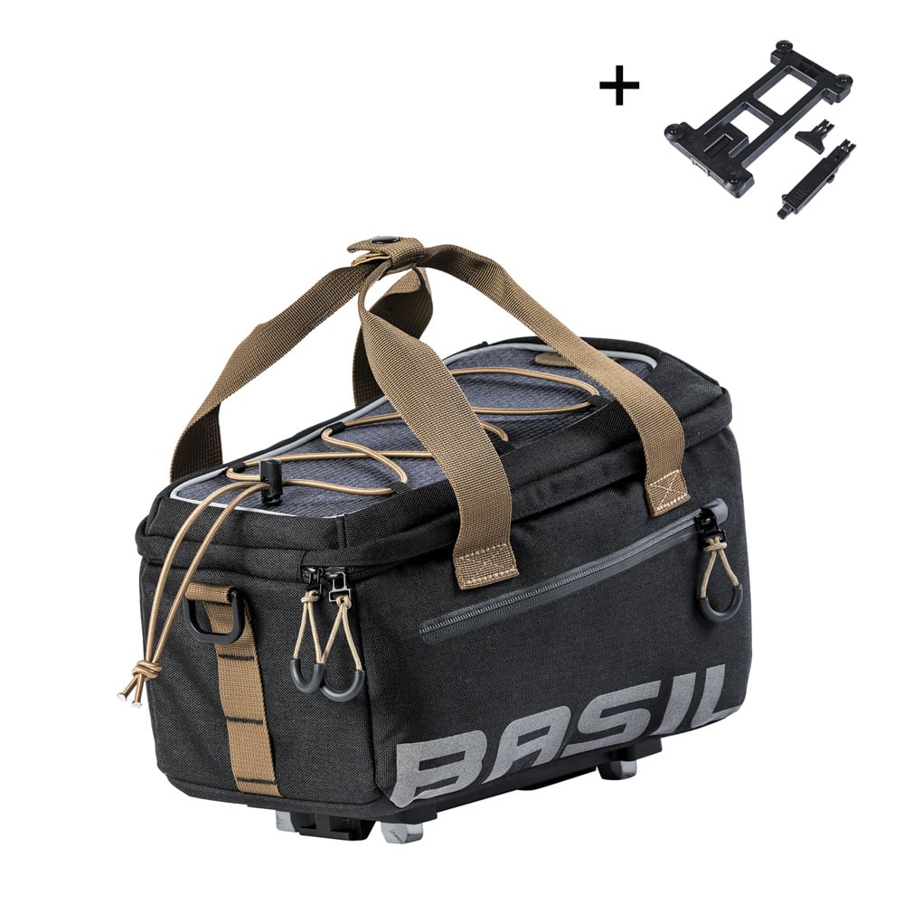 Basil Bag Miles Trunk Buck Mik Black