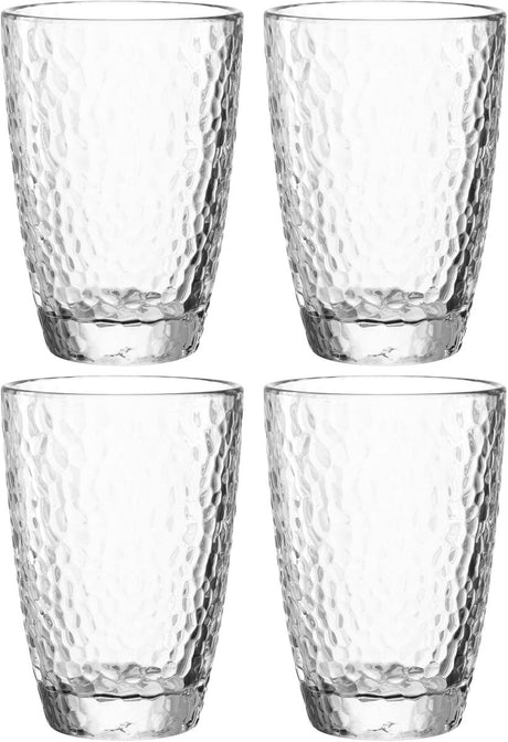 Verre à long drink Leonardo matera 340ml transparent - set 4