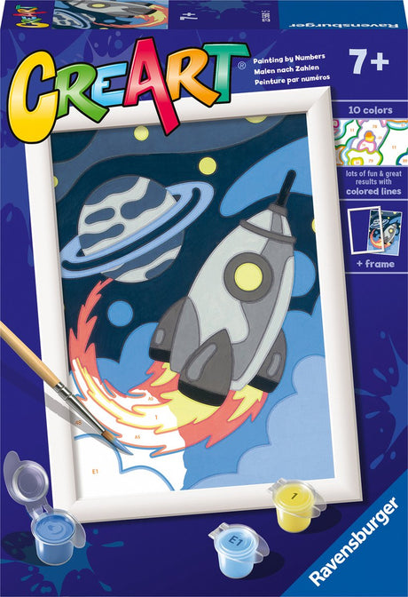 Ravensburger Creart Space Explorer - Peinture par numéros pour enfants