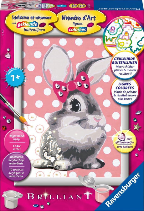 Peinture de Ravensburger par numéro de lapin