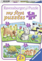 Ravensburger - Mignon Puzzle des animaux de compagnie 4in1