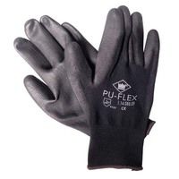 Gants de travail cycplus pu-flex xxl (11) noir