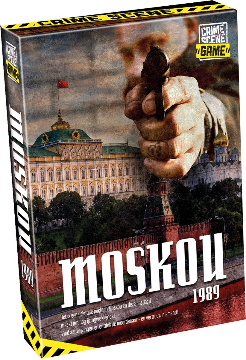 Tactic gamestorm - jeu de société - scène de crime : moscou 1989 (jeu d'escape room)