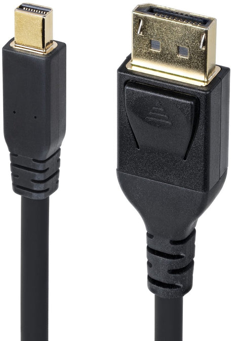 Câble Startech 3m mini displayport vers displayport 1.4, 8k 60hz 4k 120hz hbr3 hdr, câble uhd mdp vers dp 1.4, câble uhd