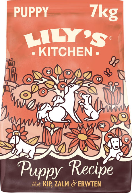 Lily's Kitchen - nourriture pour chien - nourriture sèche - nourriture pour chiot au poulet et saumon - 7 kg
