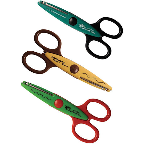 Ciseaux à cranter Fiskars kidzors, 3 pièces 1 boîte
