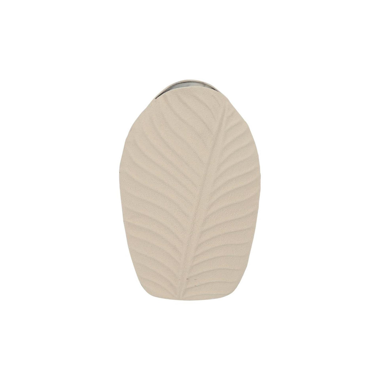 Countryfield vase feuille s crème 18x9,5x29,5cm