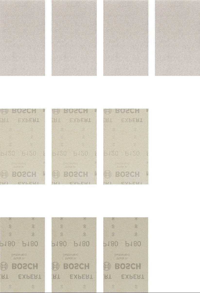 Bosch accessoires expert m480 jeu de filets de ponçage 80 x 133 mm 10 pièces - 1 pièce(s) - 2608901205