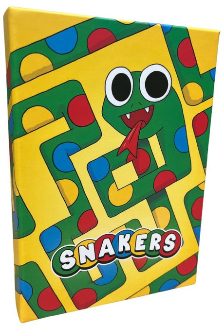 Jeu de cartes Asmodee Jeu de famille Snakers Jeu de serpent coloré.