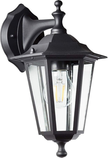Brilliant carleen - lampe d'extérieur - ip44 - e27 max 1x40w - noir