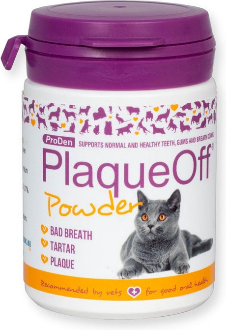 Proden plaqueoff - nettoyage dentaire naturel pour chats - 40 grammes