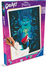 Ravensburger Creart peinture au numéro - Ariel et Ursula