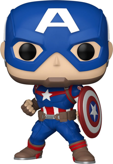 Funko-pop ! merveille : Captain America #1419 (nouveaux classiques)