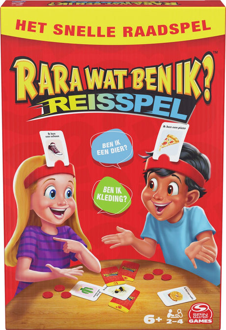 Spin master games hedbanz - jeu de voyage - que suis-je ? - Néerlandais