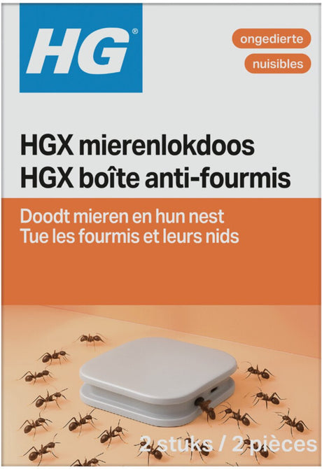 Boîte à appâts pour fourmis Hg x pour usage intérieur