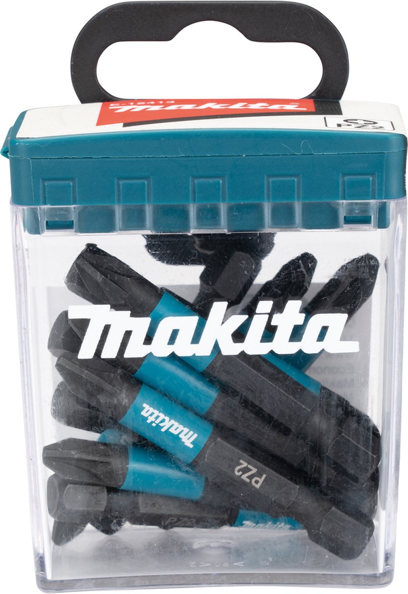 Imp Makita accessoires e-12413 embout de tournevis à percussion | pz2x50mm | x actenoir | 10 pièces - e-12413