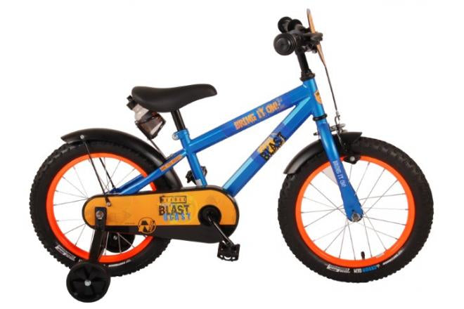 Nerf Children's Bicycle Boys 16 pouces bleu satin