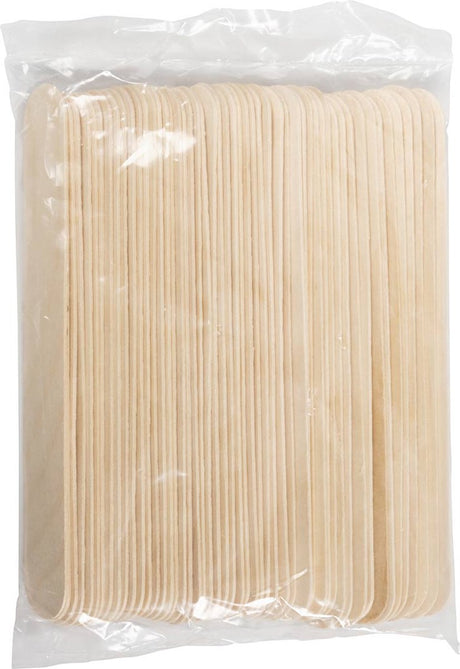 Société créative https : www.ccobby.nl bâtons de popsicle-l-20-cm-w-25-mm-natural-50-piece-1-box