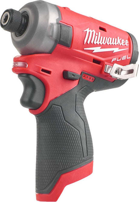 Milwaukee m12 fqid-0 carburant12v batterie li-ion corps de clé à chocs hydraulique