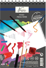 Creative Craft Group Sketchbook Mixed Media Papier A5, 25 feuilles