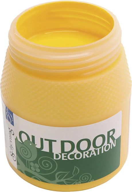 Creativ Company Paint Outdoor - Jaune, 250 ml