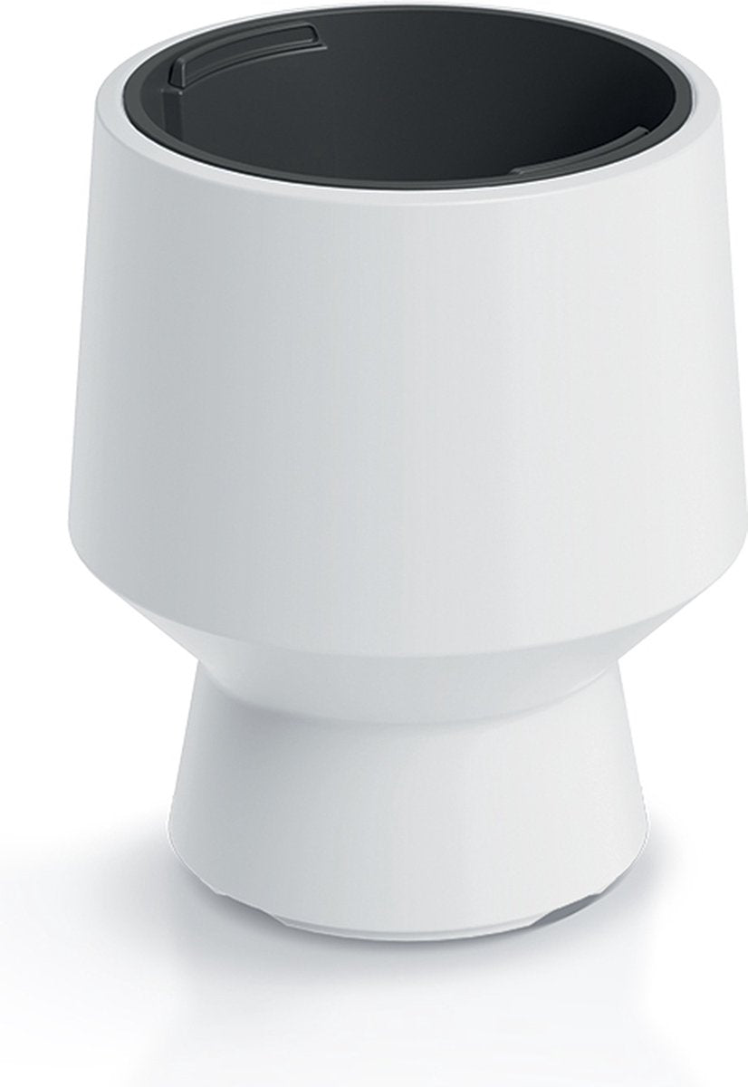 Prosperplast pot de fleur rond heos p 27cm blanc