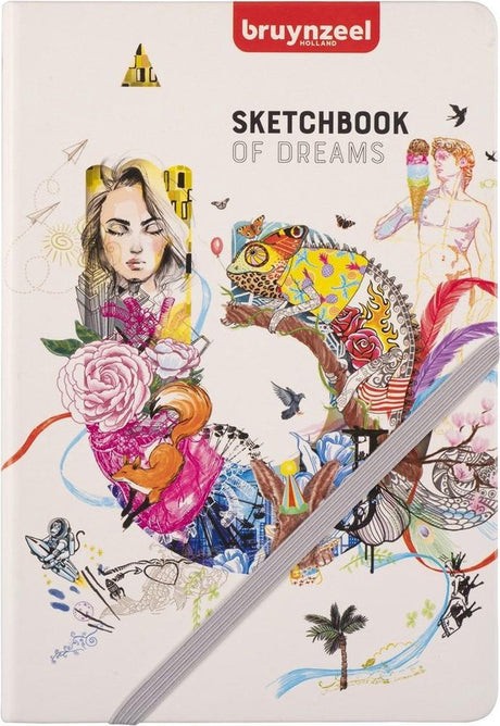 Bruynzeel creatives carnet de croquis a5 140 g 80 feuilles