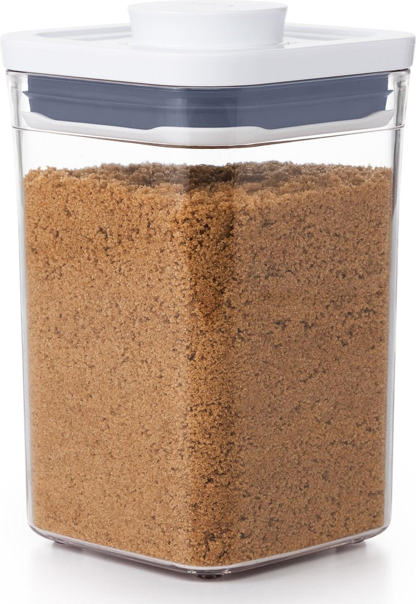 Boîte de rangement Oxo, petit carré « pop » - faible (1,0 litre)