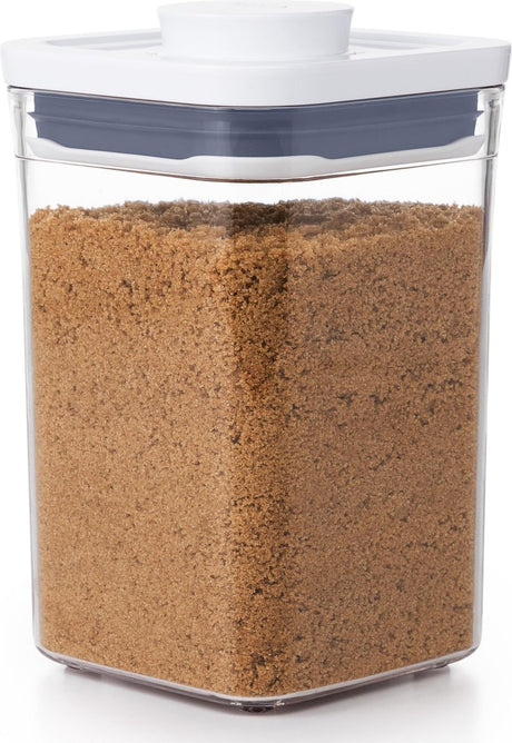 Boîte de rangement Oxo, petit carré « pop » - faible (1,0 litre)