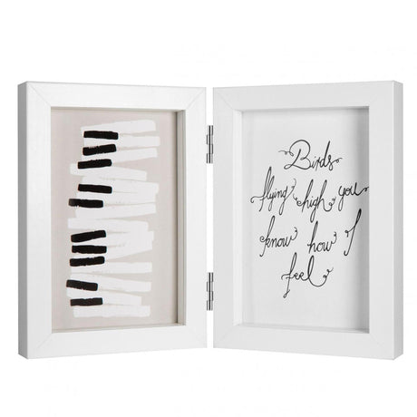 Henzo cadre photo piano diptyque 10x15cm