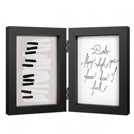 Henzo cadre photo piano diptyque 13x18cm