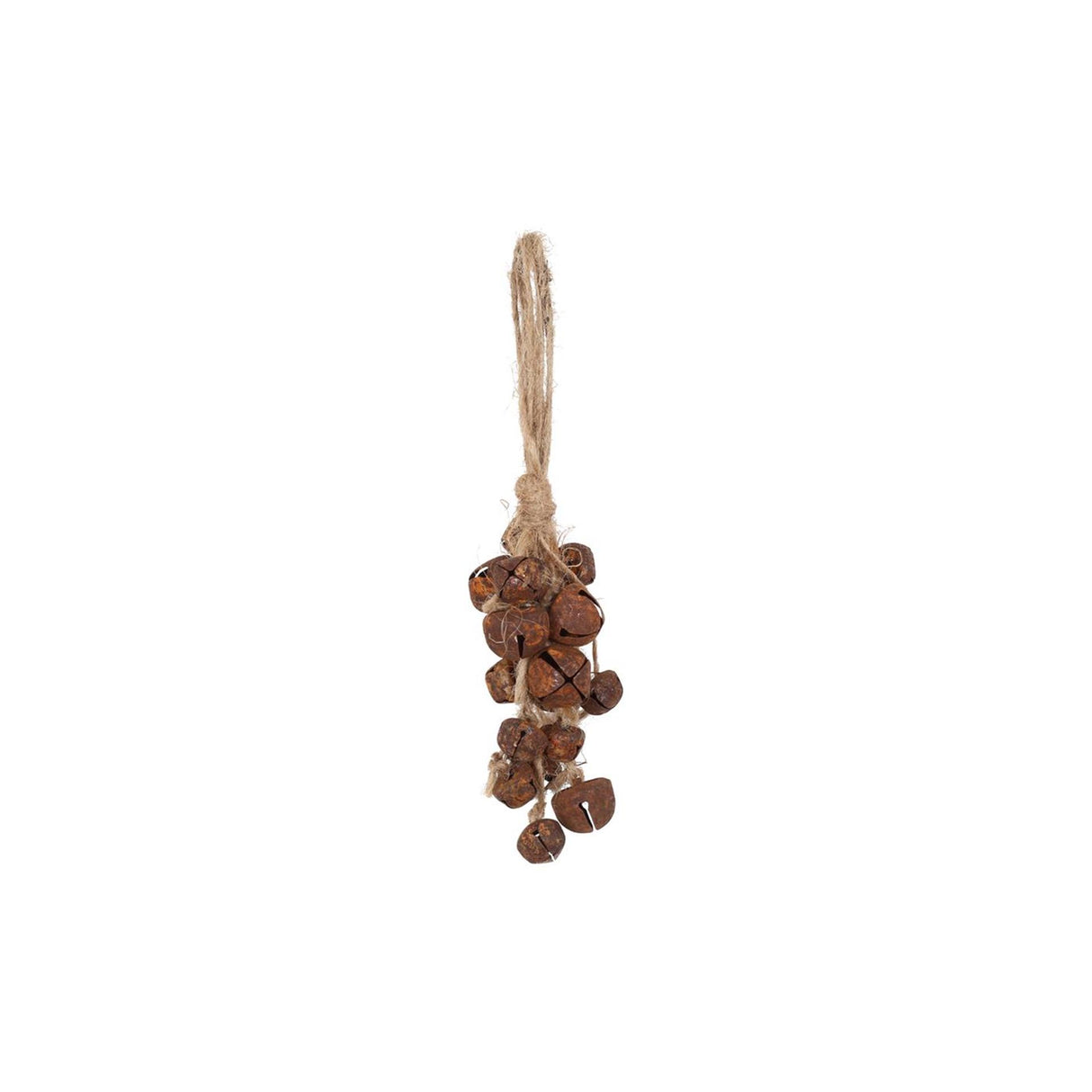 Countryfield Pendentif de Noël cloches rouille 19x5x5cm
