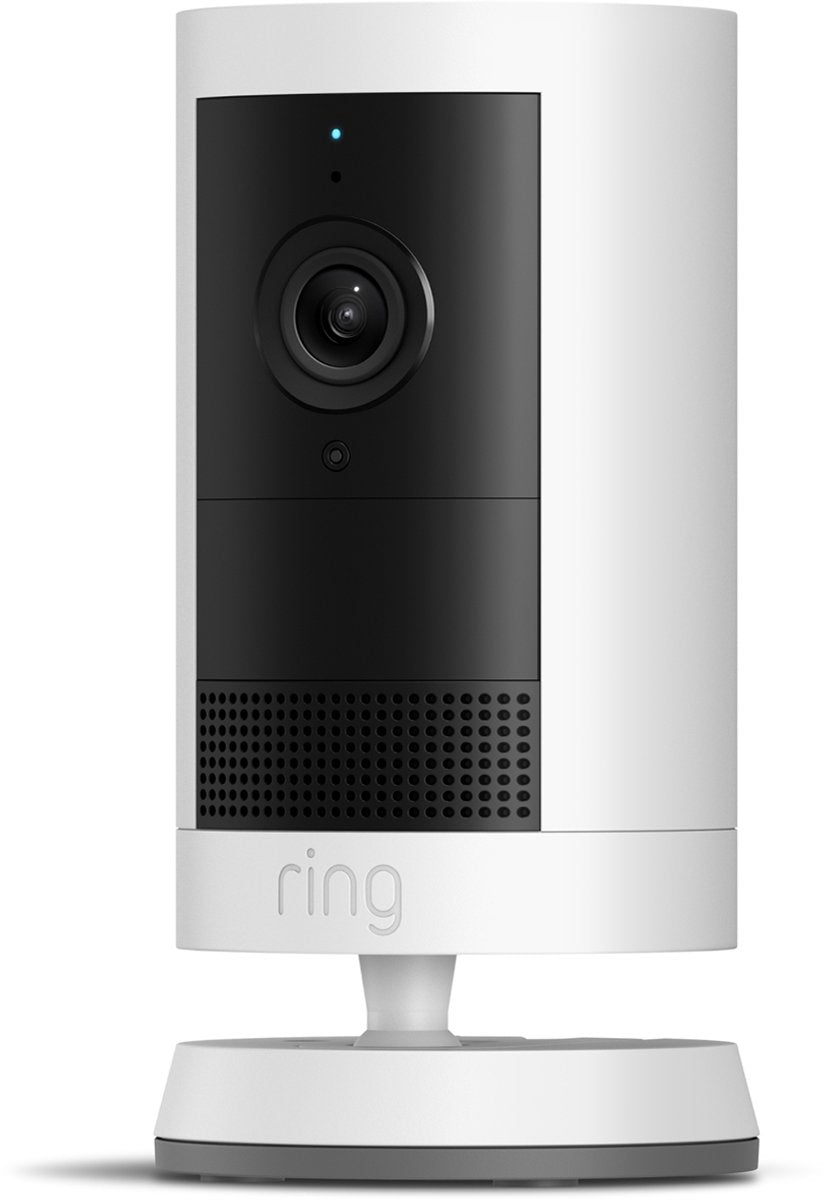 Ring outdoor camera plus - batterie - blanc - caméra extérieure - 2k