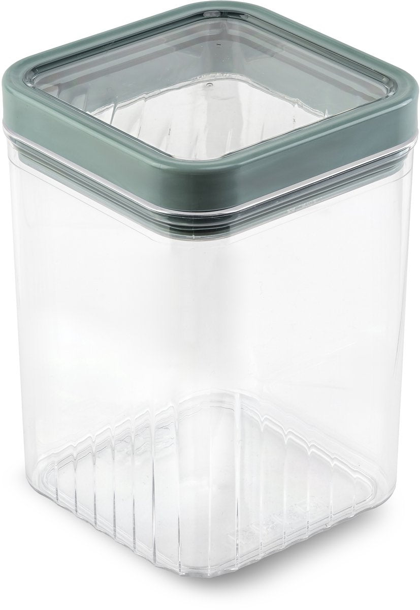 Bidon de rangement Curver Kara - 1,2l - 10,7x10,7x16,4cm - bleu-vert