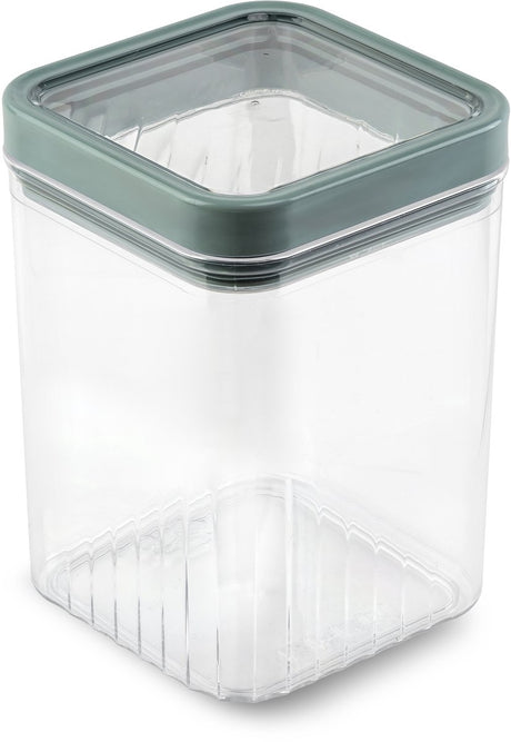 Bidon de rangement Curver Kara - 1,2l - 10,7x10,7x16,4cm - bleu-vert