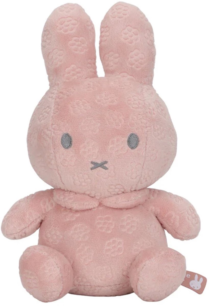 Little Dutch Miffy peluche 20cm fleur rose grs