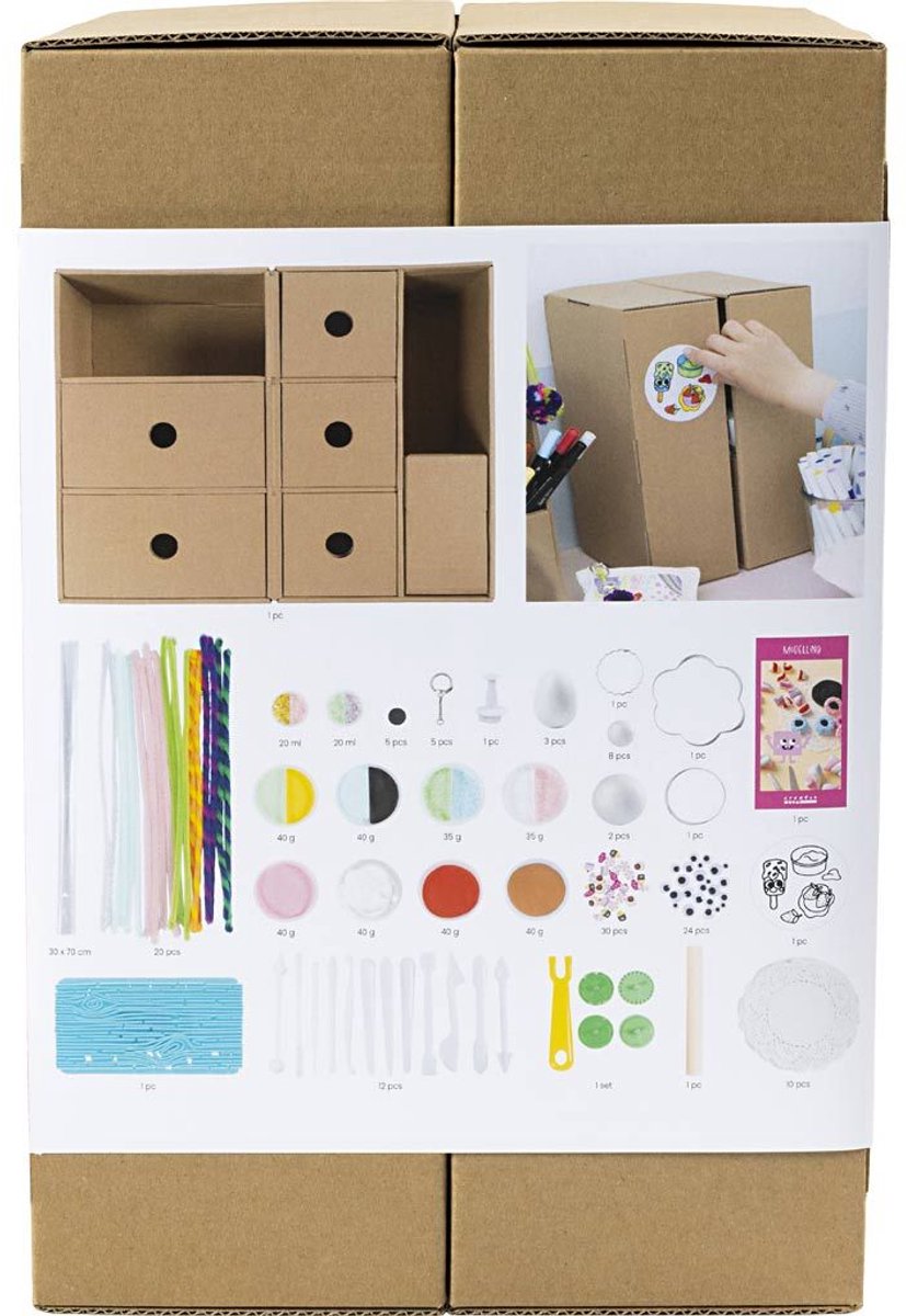 Entreprise créative https : www.ccobby.nl my-craftstation-boetseren-diverse-colours-1-piece-1-box