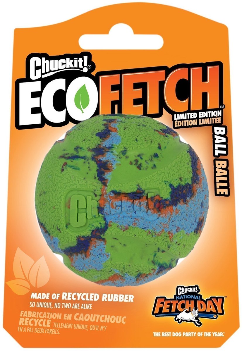 Balle Chuckit ecofetch recyclée