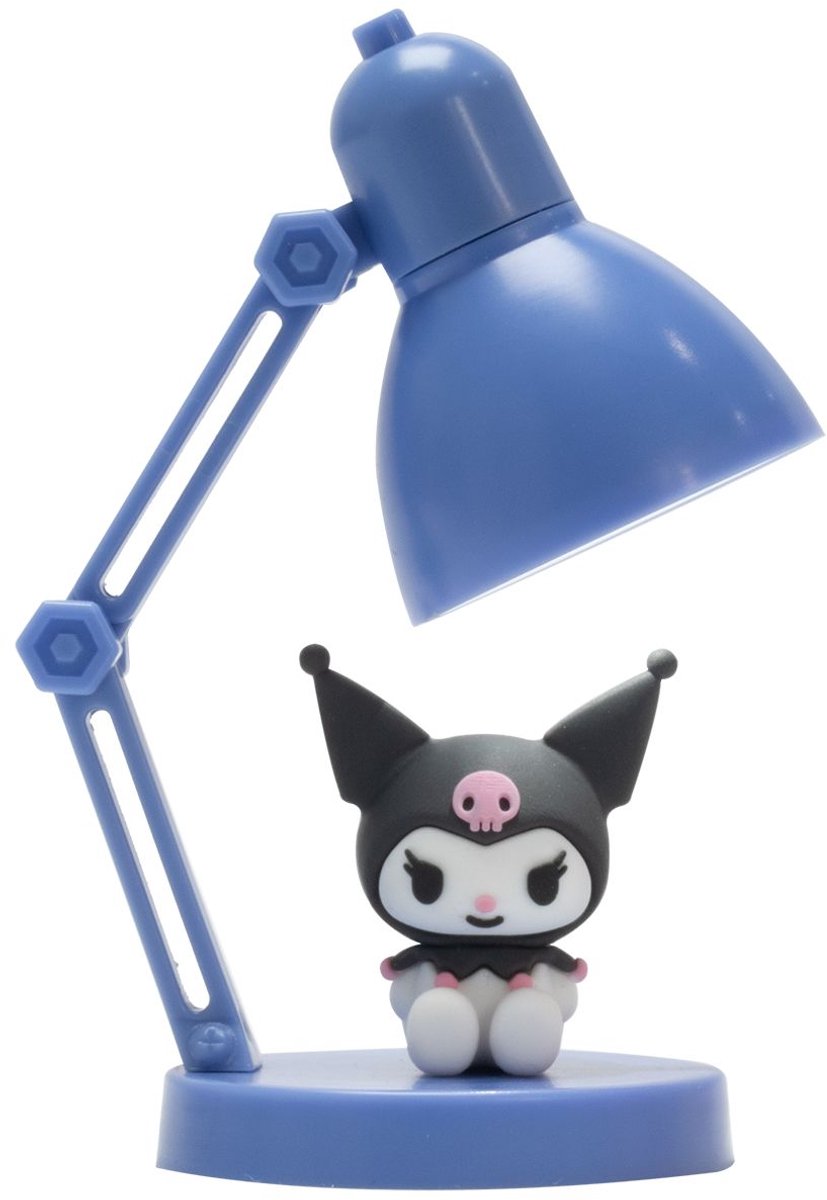Mad Monkey Sanrio - Kuromi - jolie mini lampe de +- 10cm de haut - figurine amovible - réglable