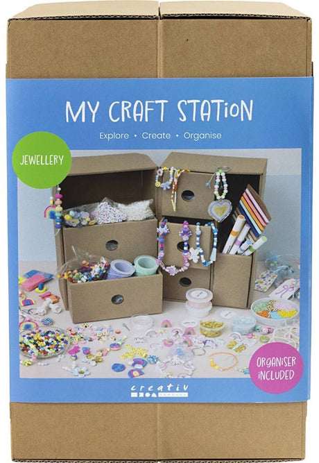 Société créative https : www.ccobby.nl my-craftstation-jewelry-various-colors-1-piece-1-box