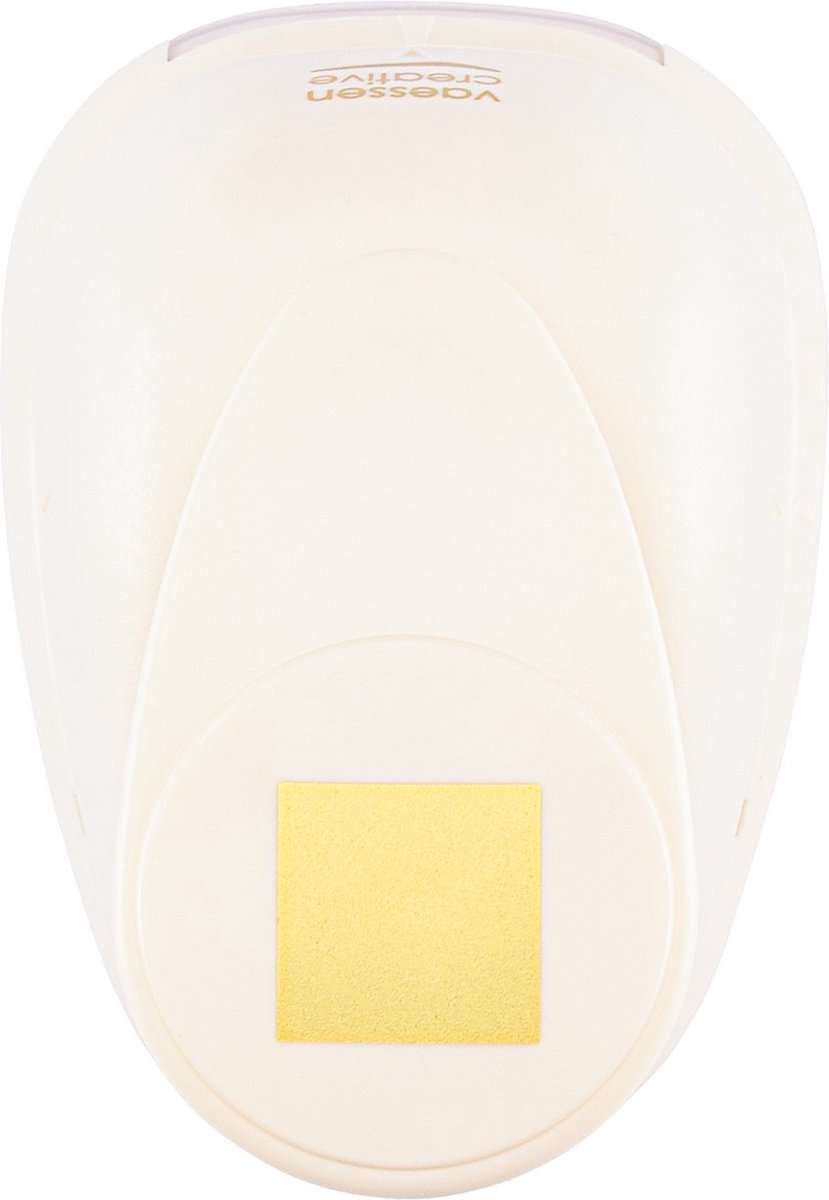 Vaessen creative pons - figuurpons - vierkant - 2,7 x 2,7 cm