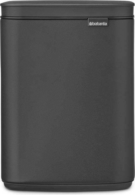 Poubelle Brabantia bo - 4 litres - salle de bain - gris infini minéral