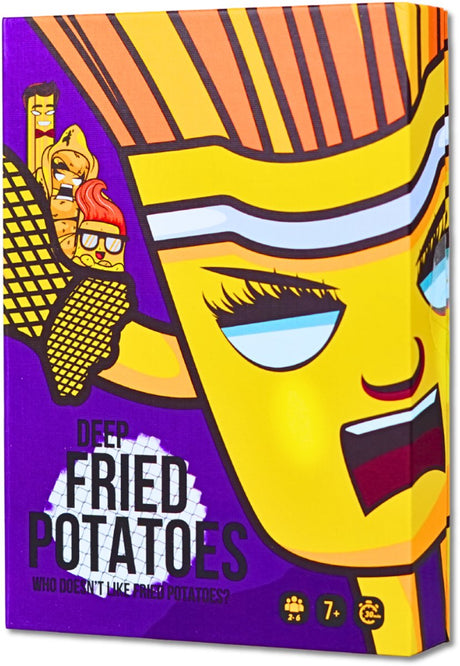 Jeu de cartes de pommes de terre frites édition frite (anglais)