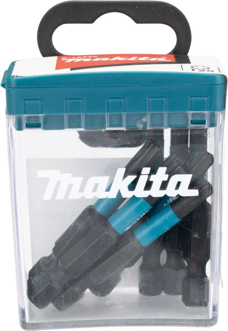 Imp Makita accessoires e-12435 embout de tournevis à percussion | t25x50mm | x actenoir | 10 pièces - e-12435