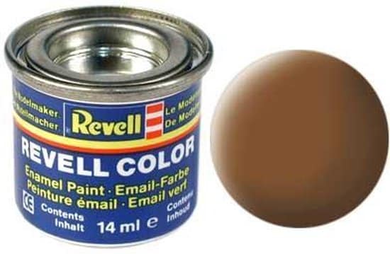 Peinture émail Revell #82 - couleur terre foncée, mate